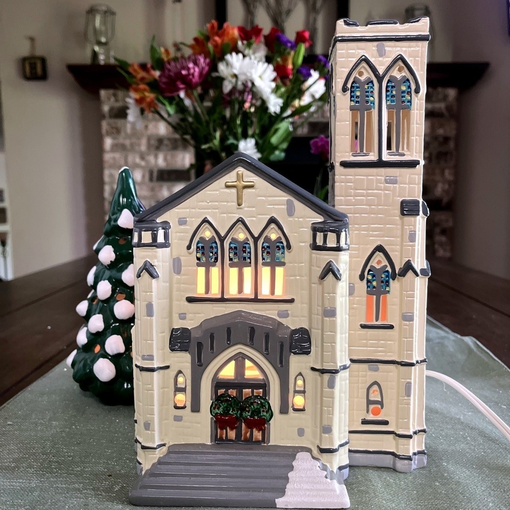 Department 56 Original Snow Village "CATHEDRAL" 1987 5019-9 - Picture 3 of 10